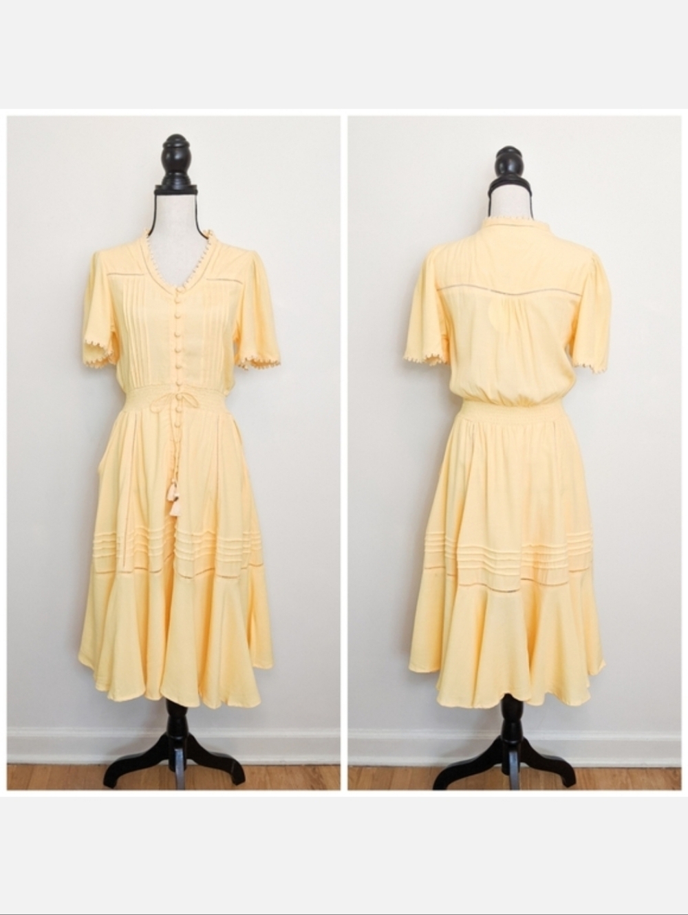🦋LAST🦋 NWT Tulle & Batiste Monaco Midi Dress, Size Small